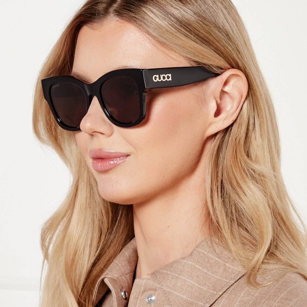 NWT Gucci GG1789S-002 Havana 53mm Sunglasses